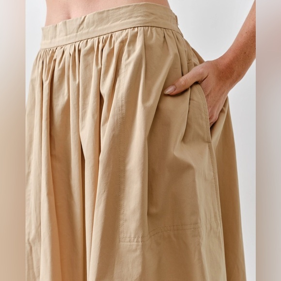 POPLIN SKIRT - Picture 7 of 9